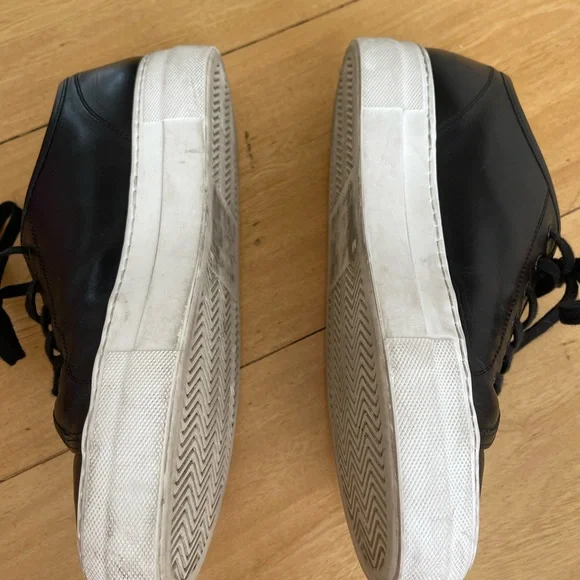 Common Projects Black and White tournament low top sneakers - Picture 5 of 8